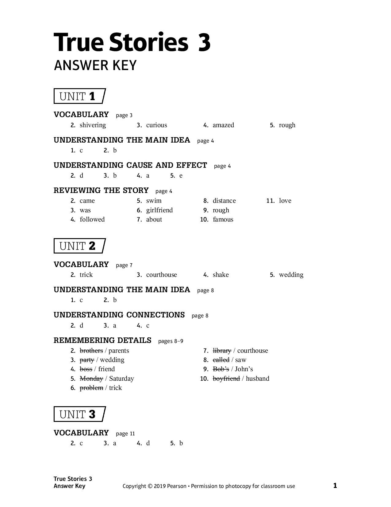 HEYER SANDRA TRUE STORIES SILVER EDITION 3 ANSWER KEY