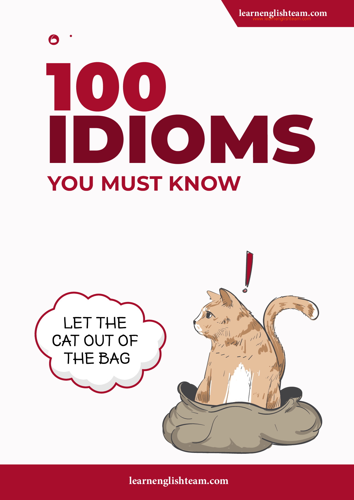 100 MUST KNOW IDIOMS