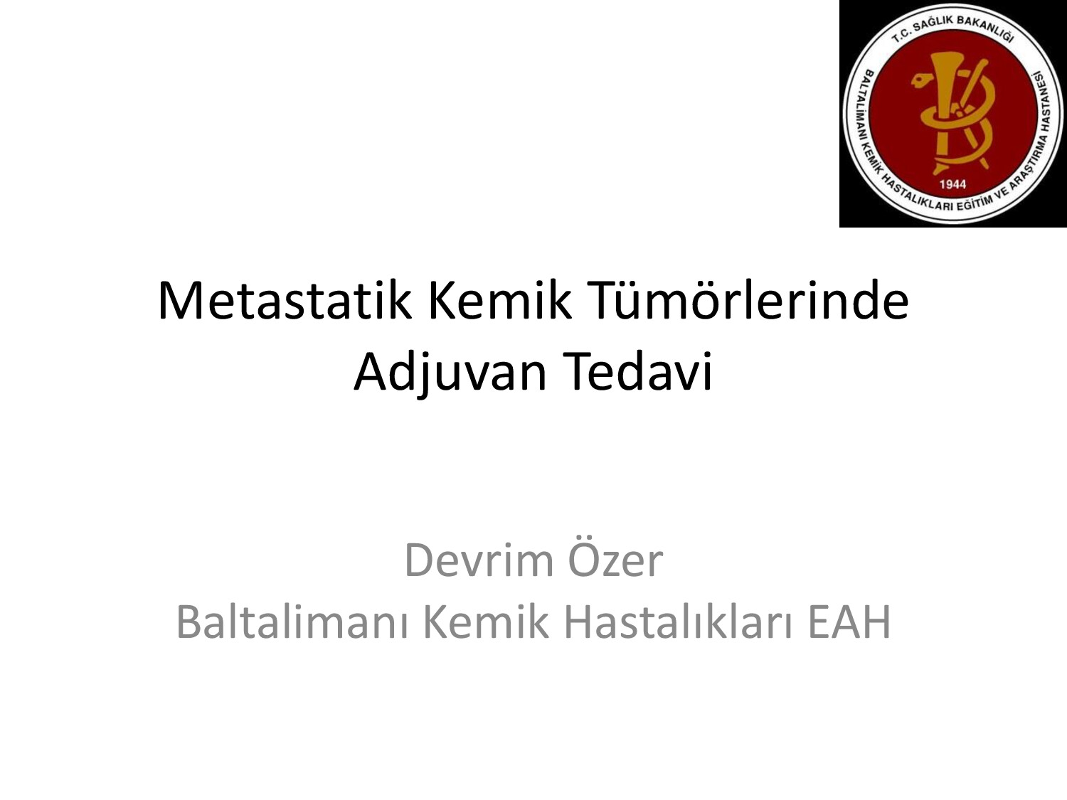 D.ÖZER 2016 TÜMÖR KURSU