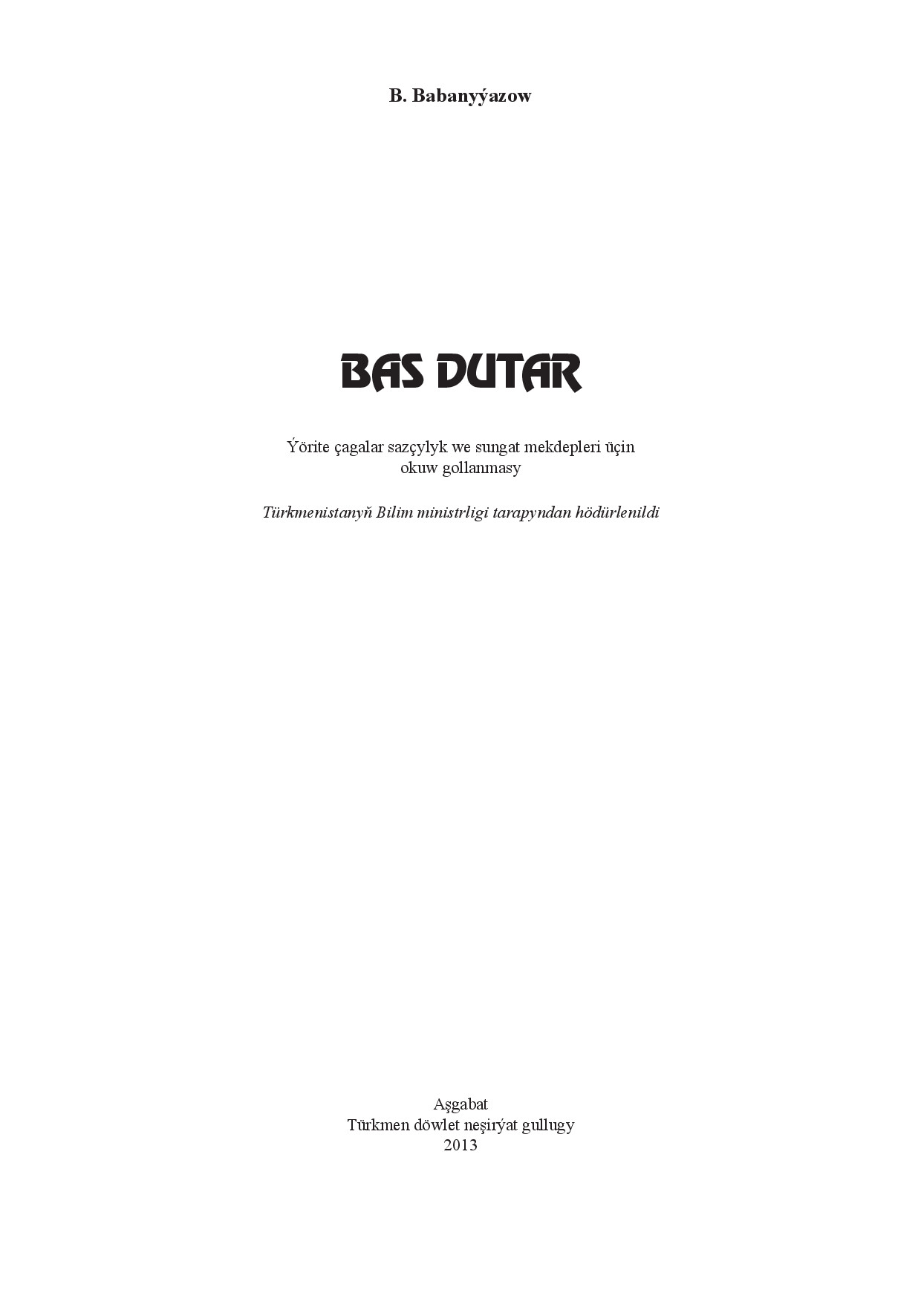 BAS DUTAR