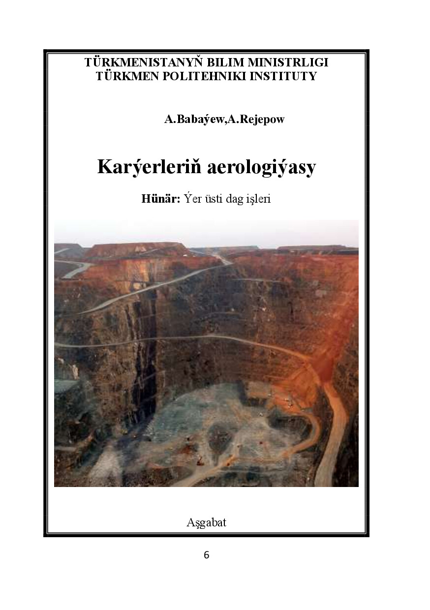 KARÝERLERIŇ AEROLOGIÝASY