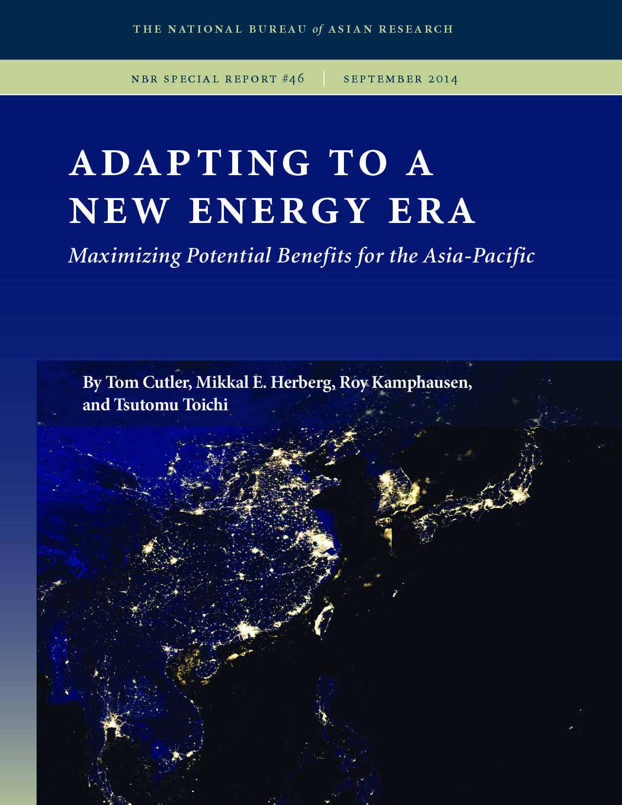 ADAPTING TO A NEW ENERGY ERA MAXIMIZING POTENTIAL BENEFITS FOR THE