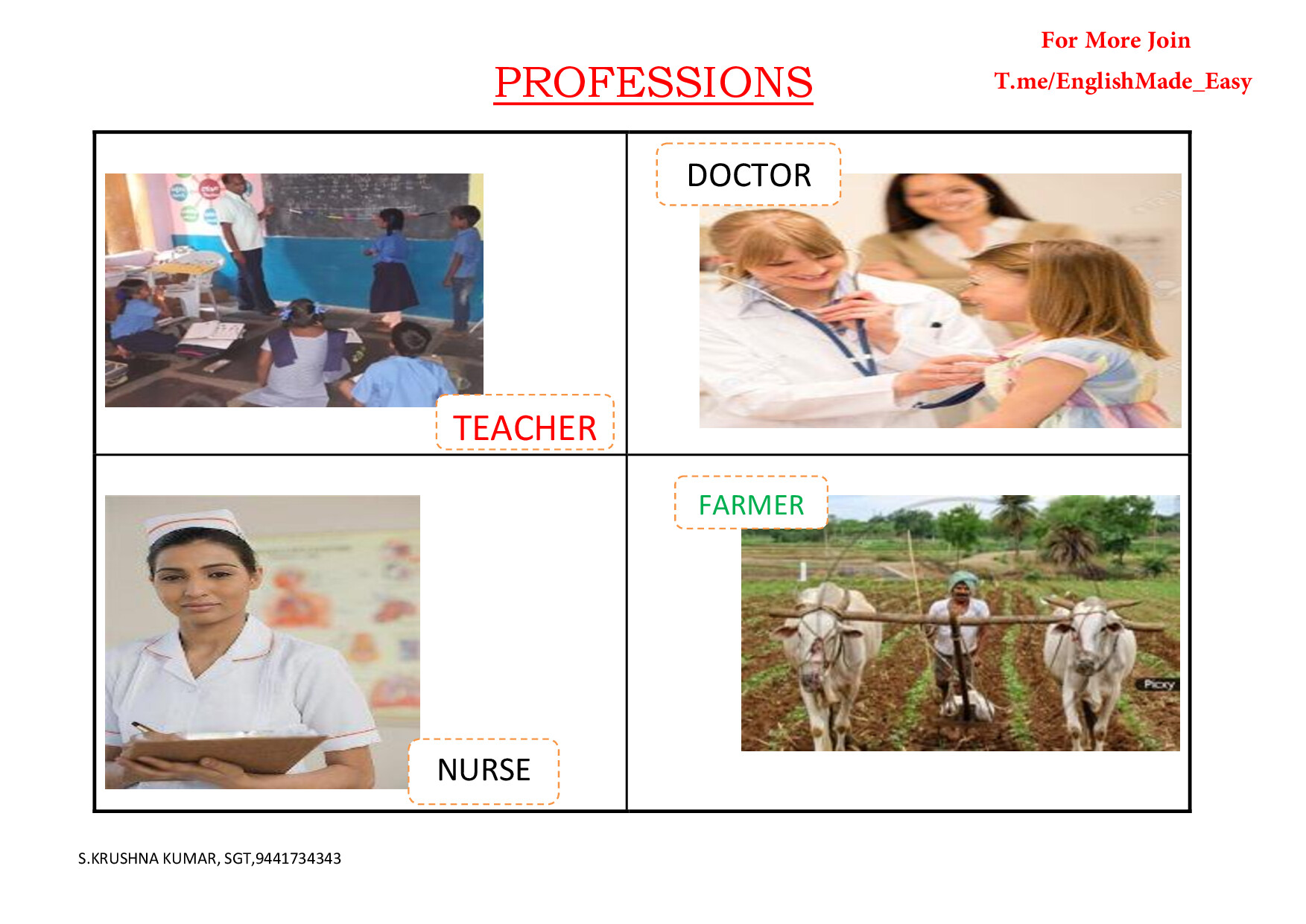 PROFESSIONS