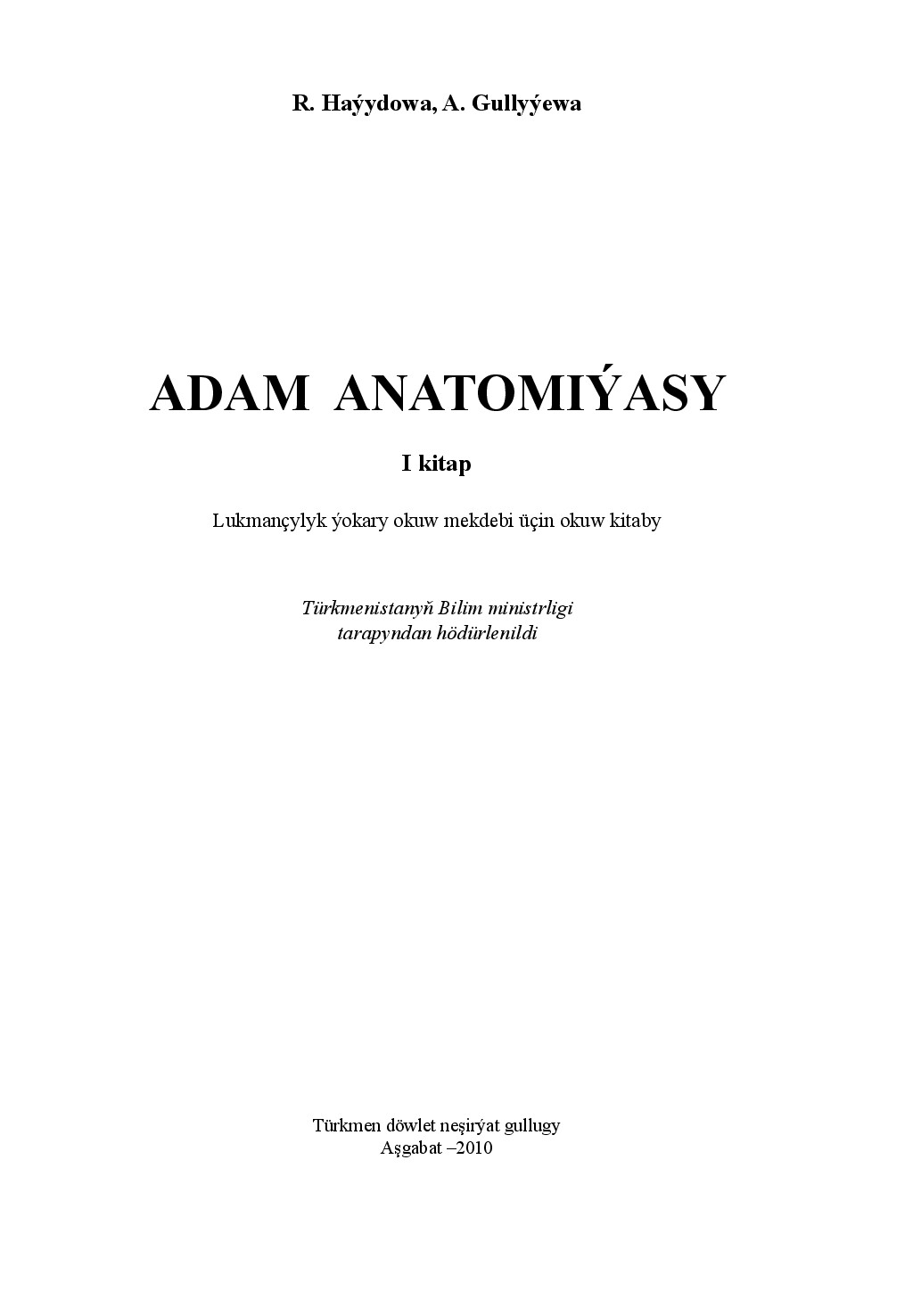 ADAM ATANOMIYASY