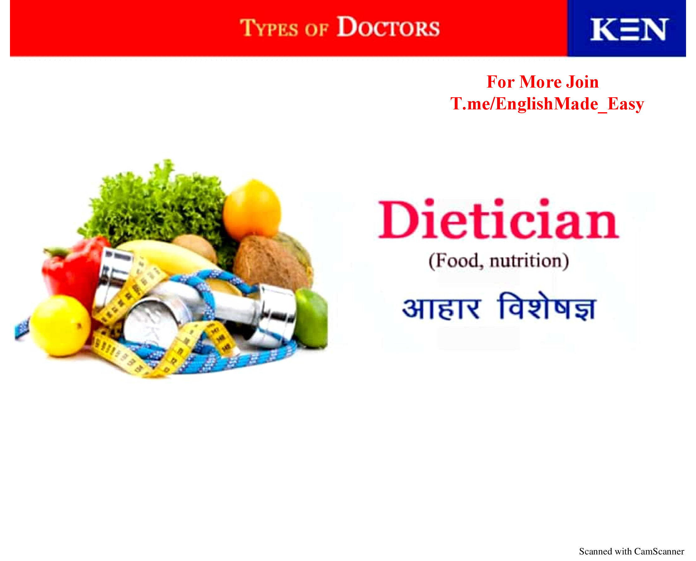 TYPES OF DOCTORS