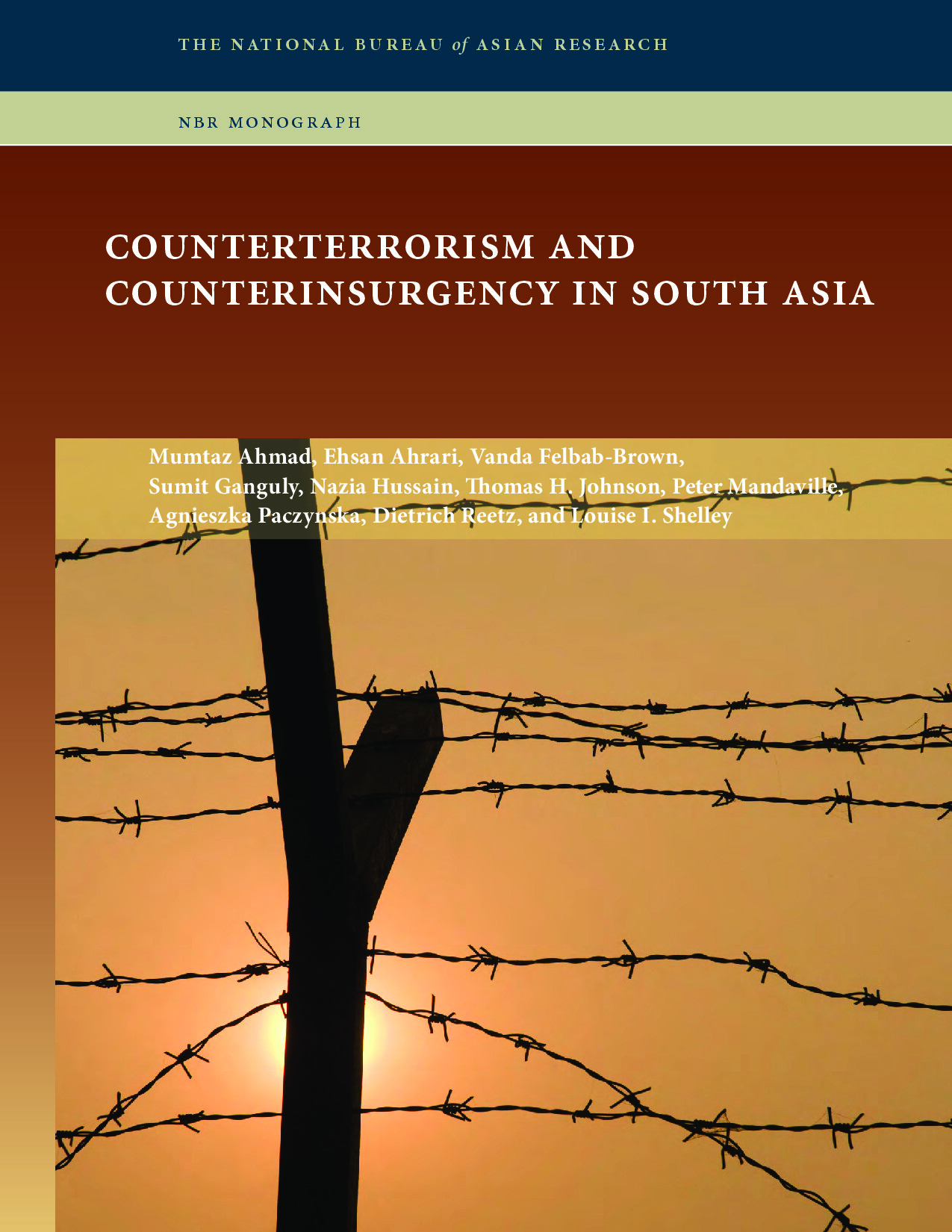 COUNTERTERRORISM AND COUNTERINSURGENCY IN SOUTH ASIA