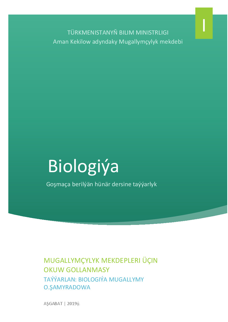BIOLOGIÝA I