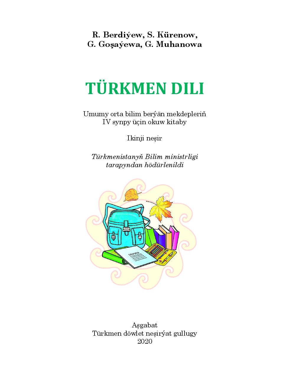 TURKMEN DILI 4