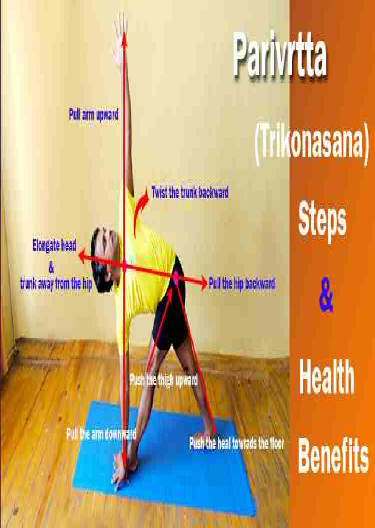 PARIVRTTA TRIKONASANA
