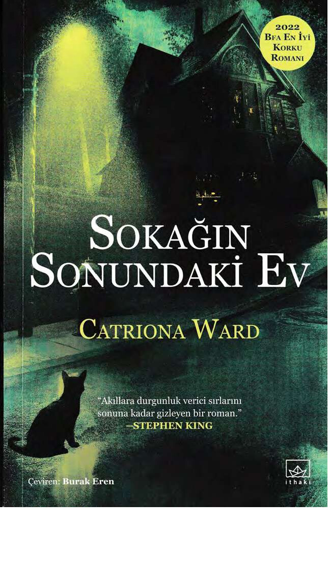 CATRIONA WARD   SOKAĞIN SONUNDAKI EV