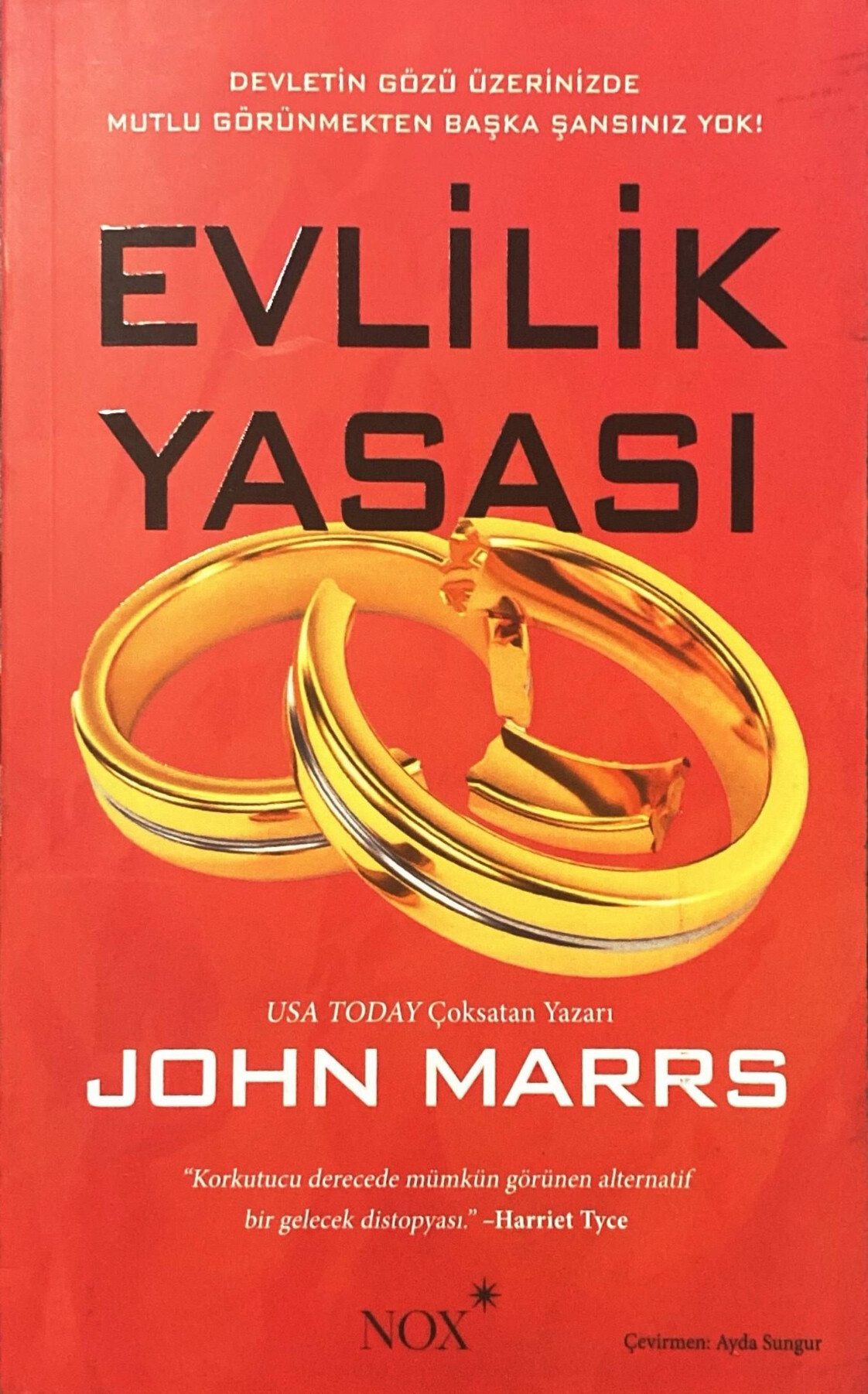 EVLILIK YASASI. JOHN MARRS