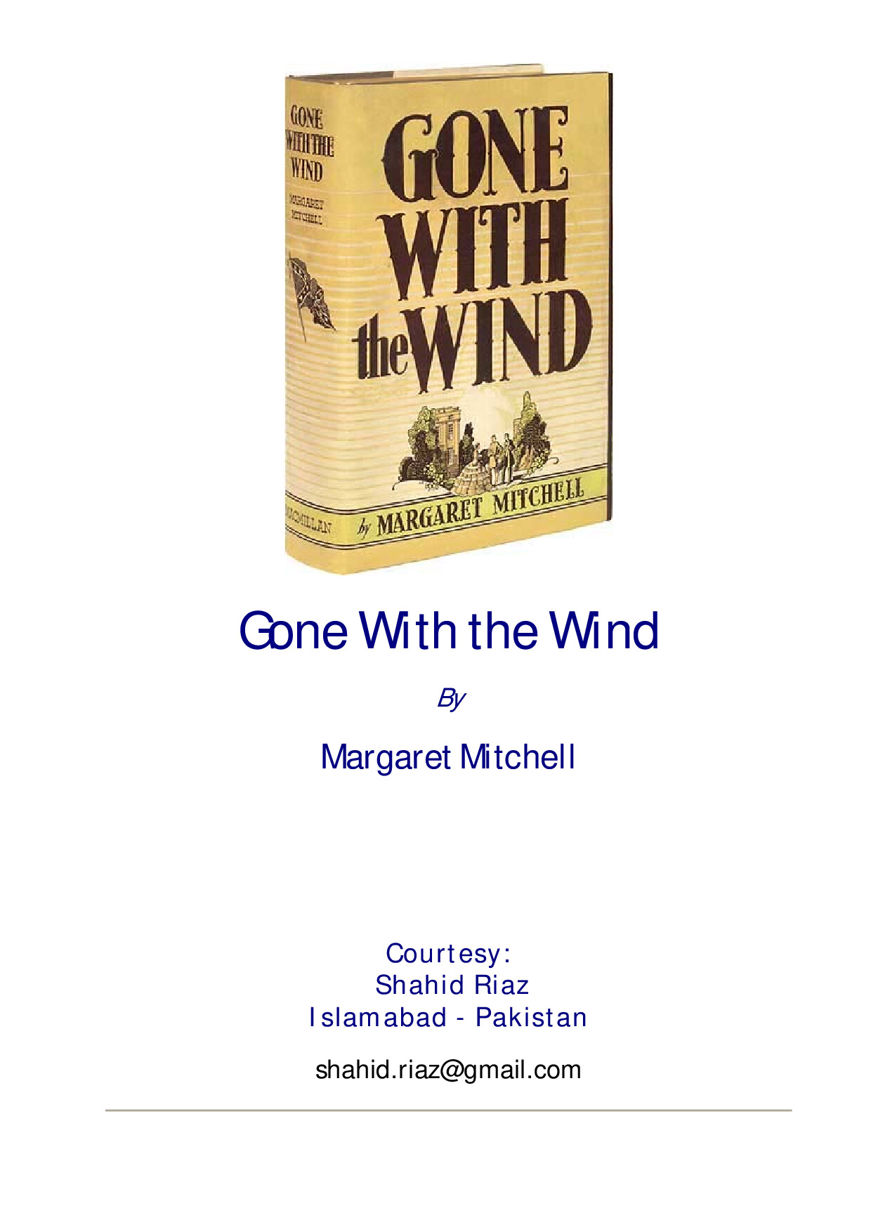 GONE WITH THE WIND