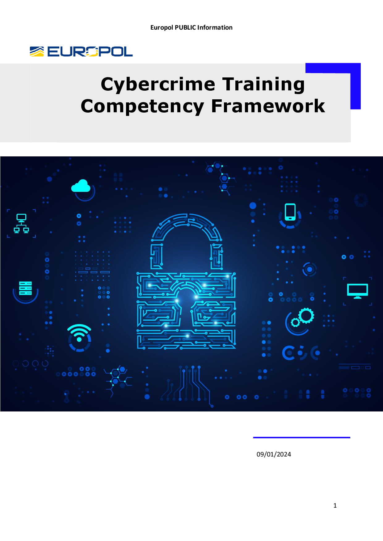 EUROPOL CYBERCRIME TRAINING COMPETENCY FRAMEWORK 2024