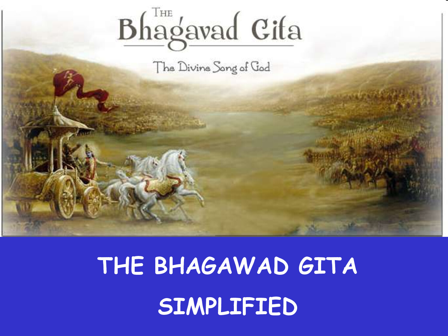 BHAGAVATGITA SIMPLIFIED