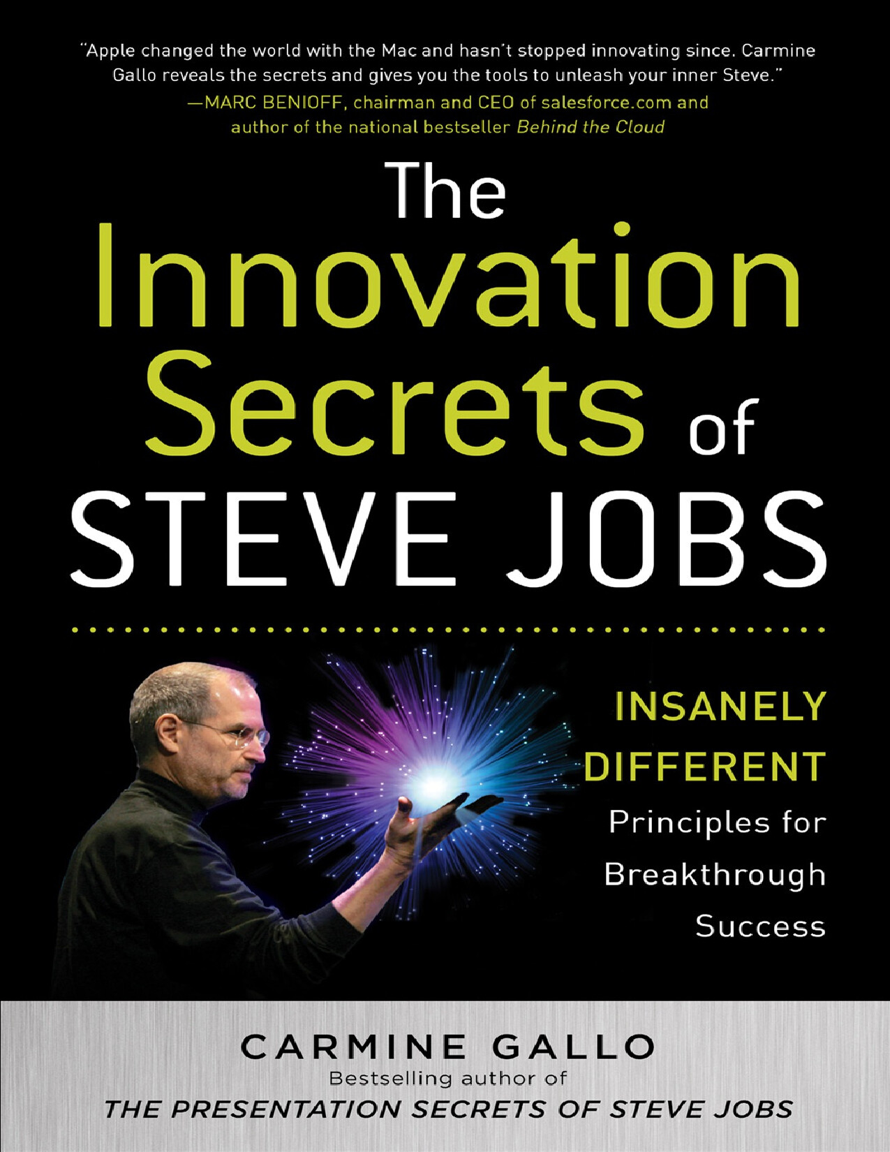 THE INNOVATION SECRETS OF STEVE   CARMINE GALLO