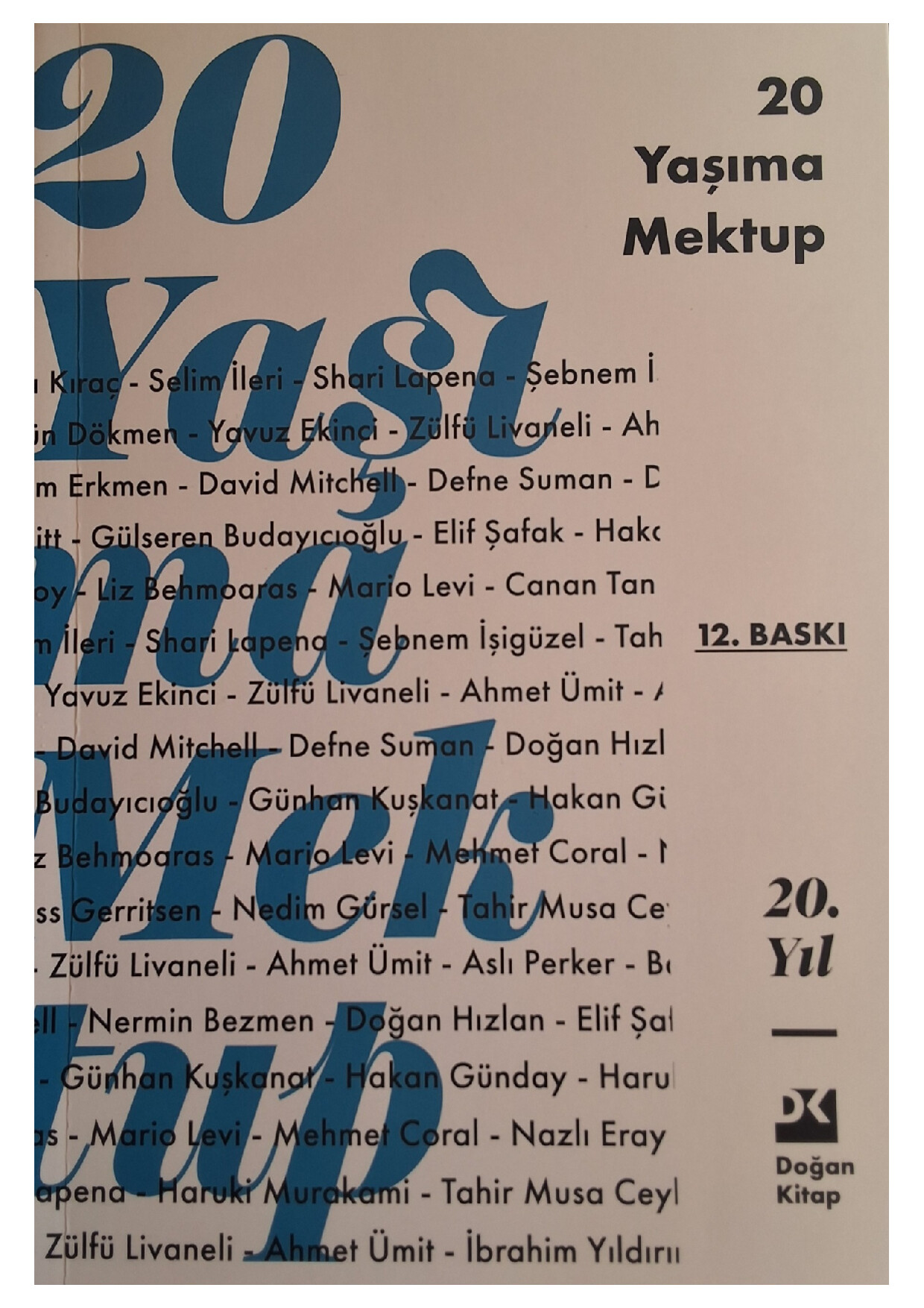 20 YAŞIMA MEKTUP
