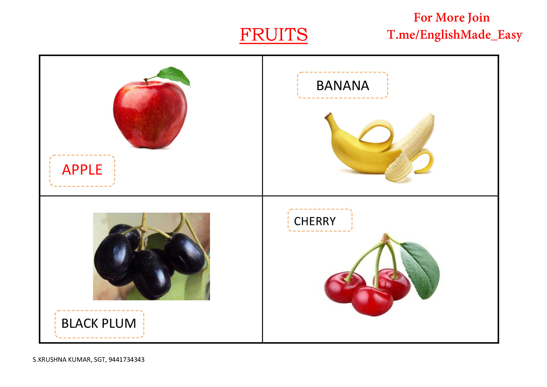 FRUITS AND VEGITABES
