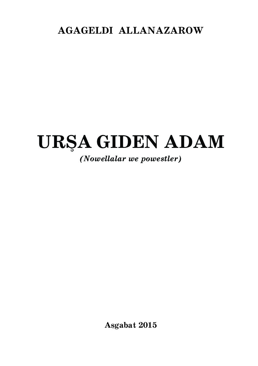 URŞA GIDEN ADAM