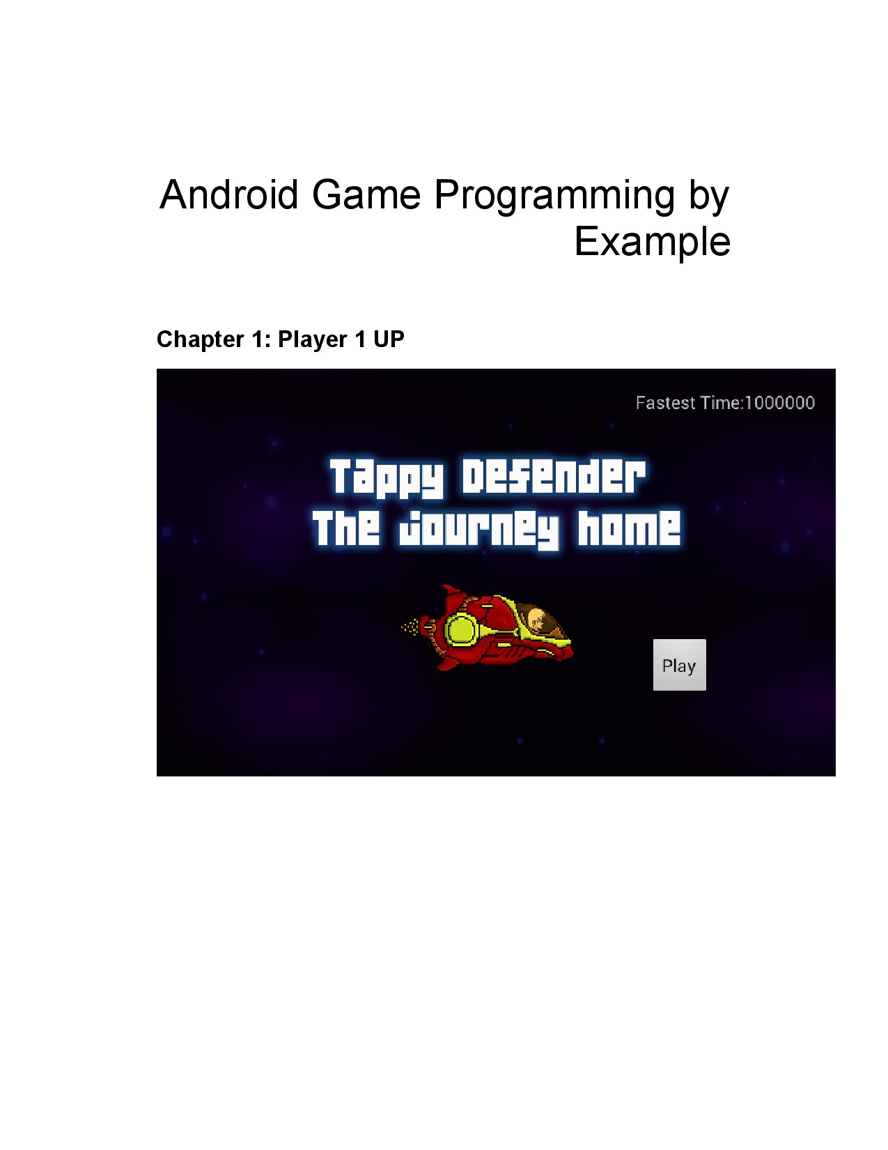 ANDROID GAME PROGRAMMING