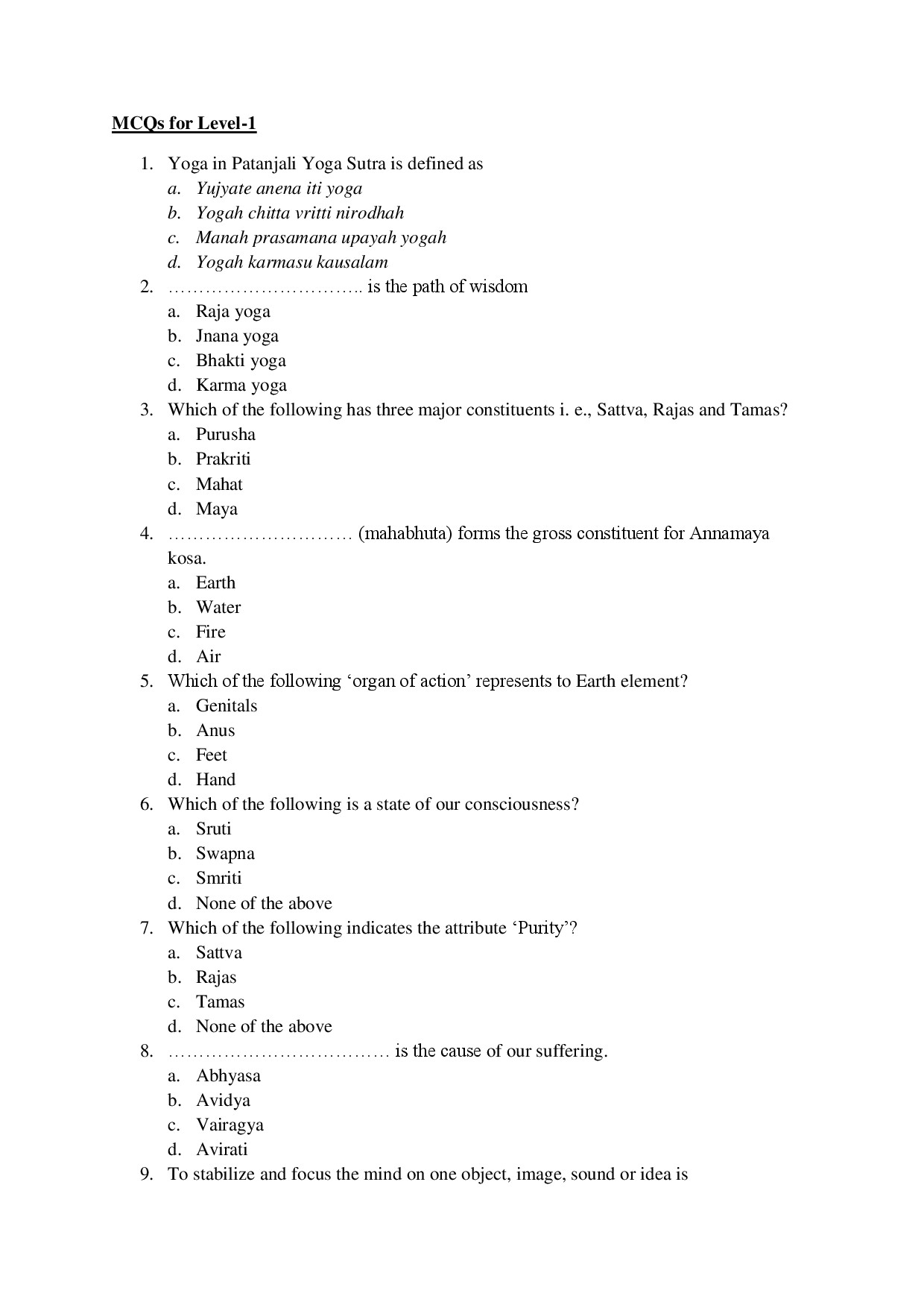 MODEL 2017 03 0617911MODEL QUESTION PAPER LEVEL 1 ENGLISH NEW