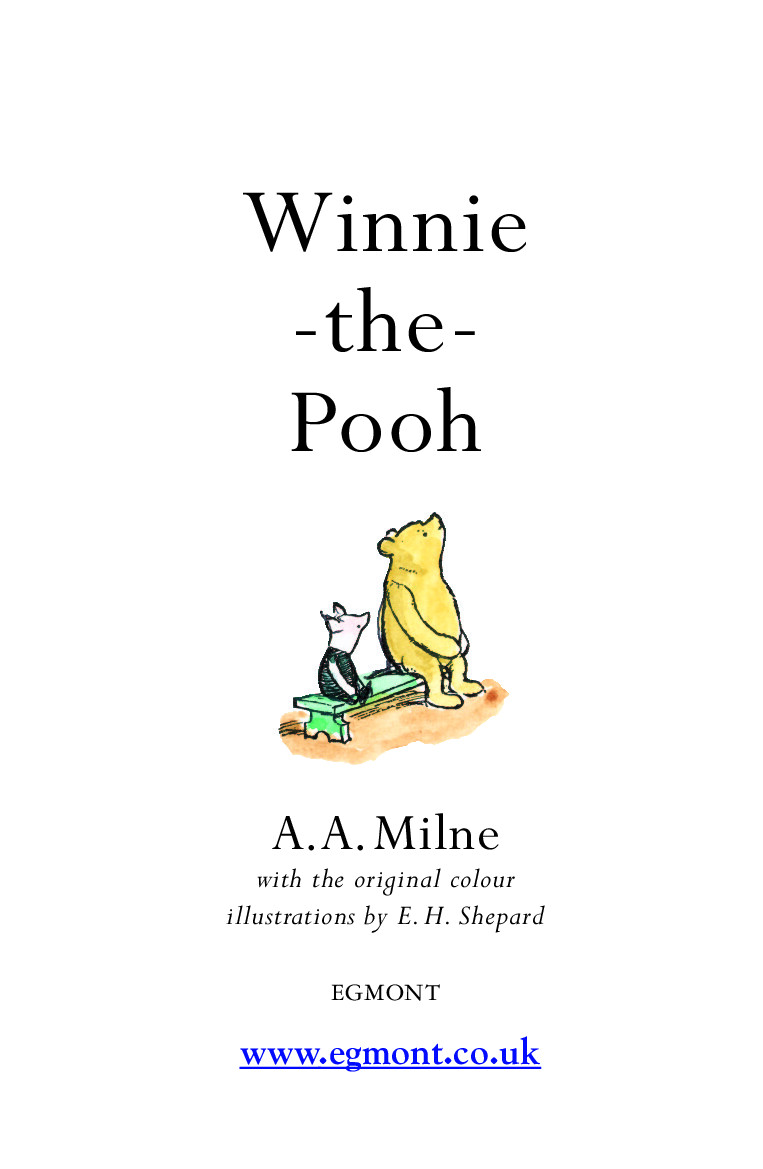 WINNIE THE POOH