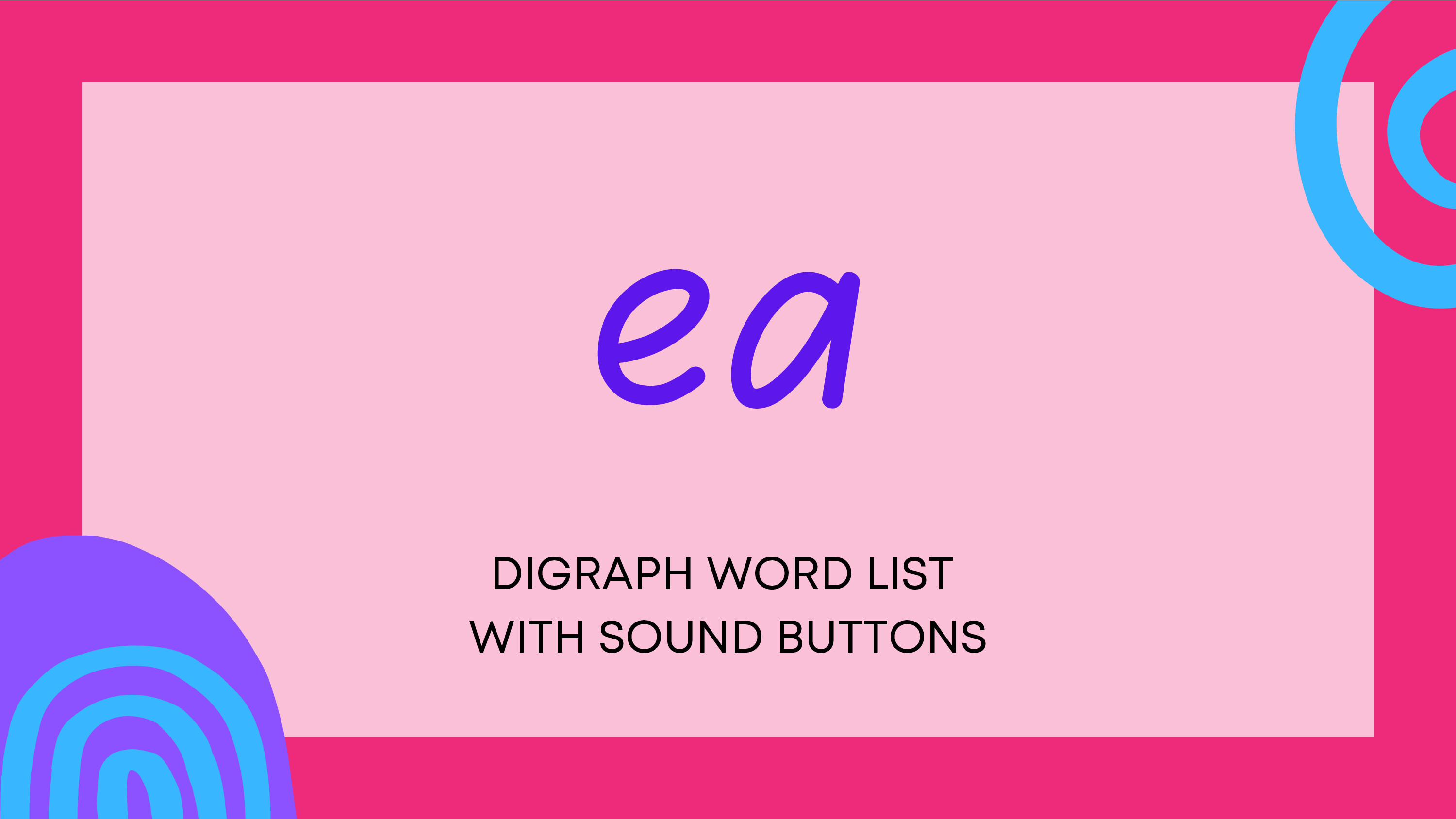 PHONICS EA