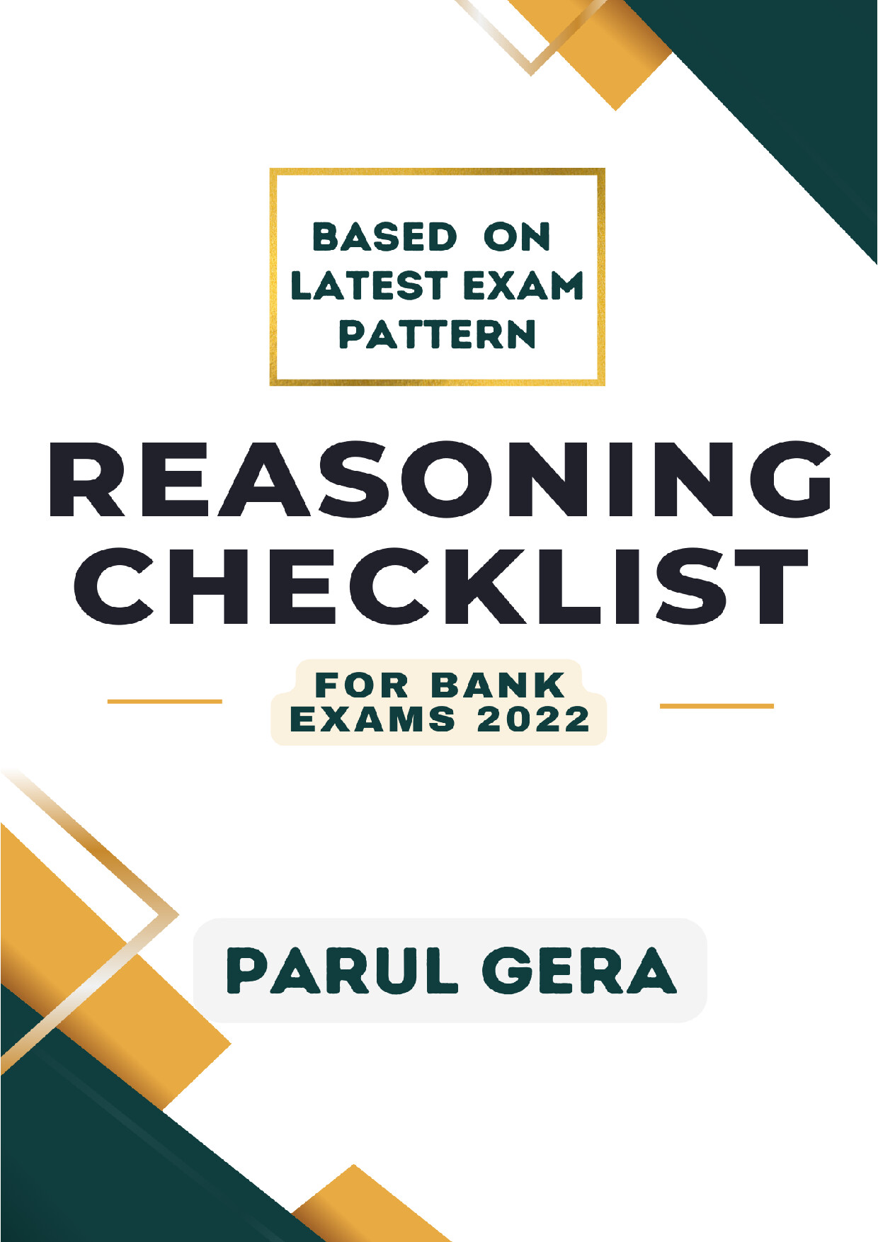 REASONING CHECKLIST 278 PDF 2023 BY PARUL GERA