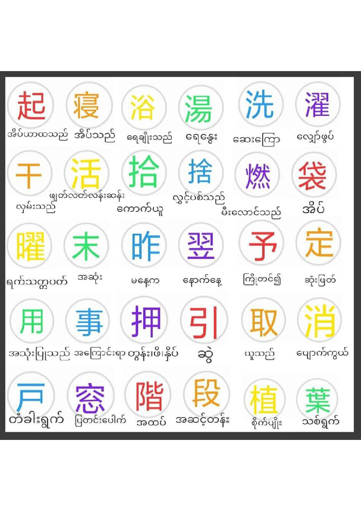 BAN BAN N3 KANJI