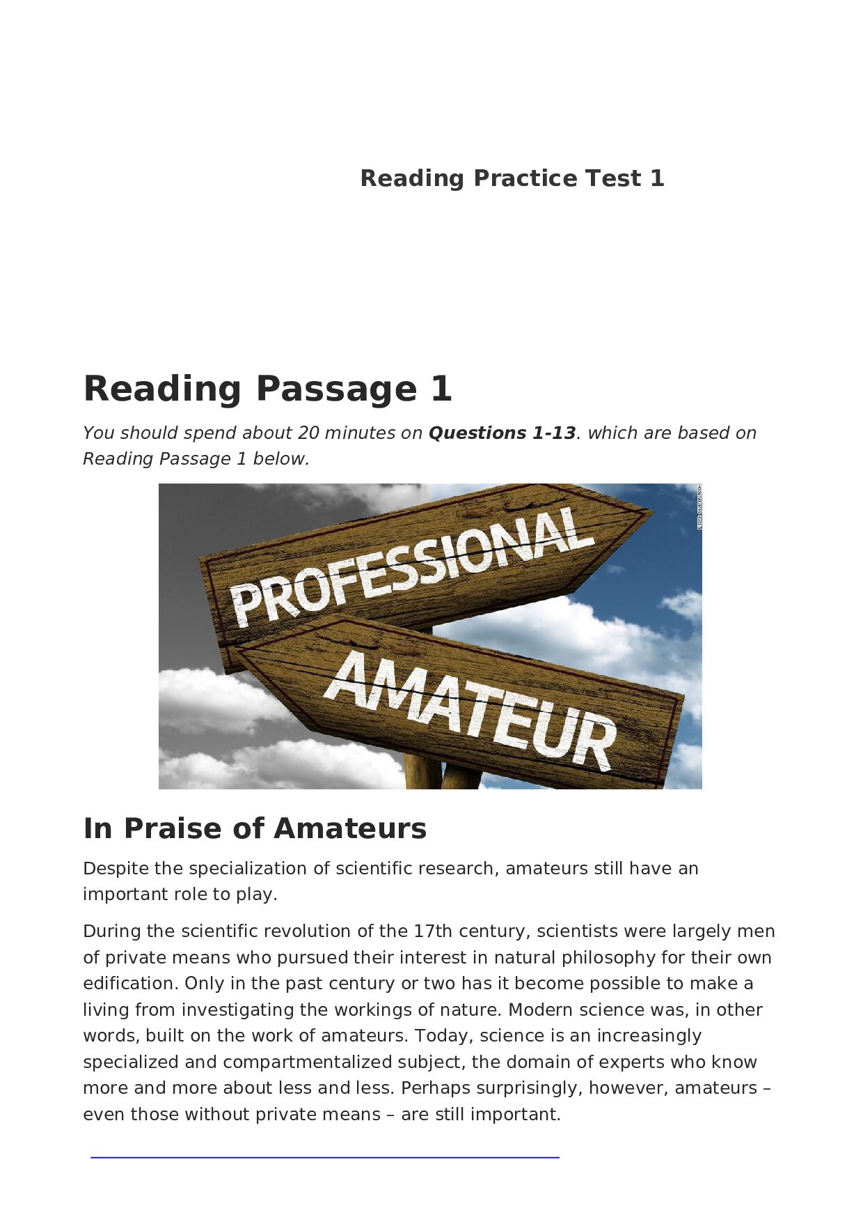 ACADEMIC IELTS READING