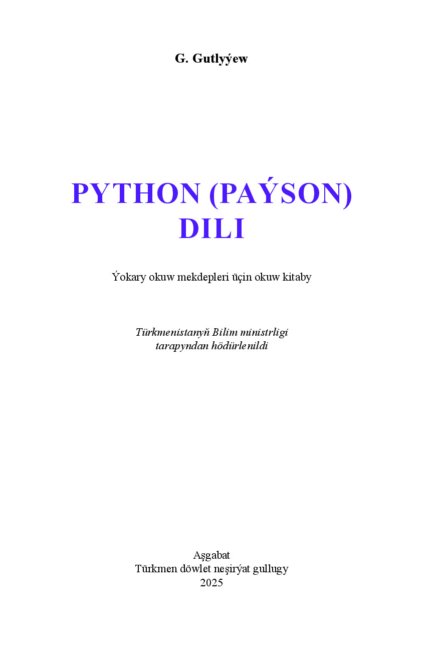 PYTHON DILI