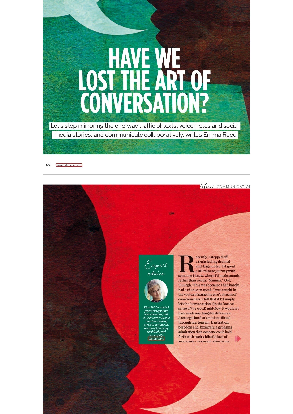 HAVE WE LOST THE ART OF CONVERSATION