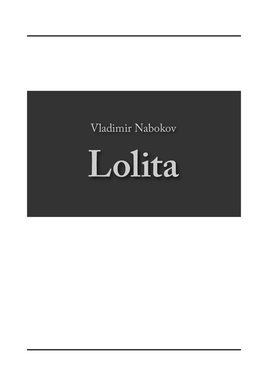 VLADIMIR NABOKOV LOLITA PENGUIN MODERN CLASSICS 2000 (1)