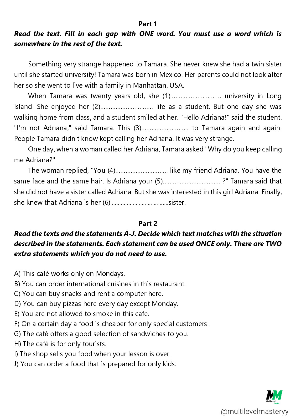 READING FULL MOCK 35