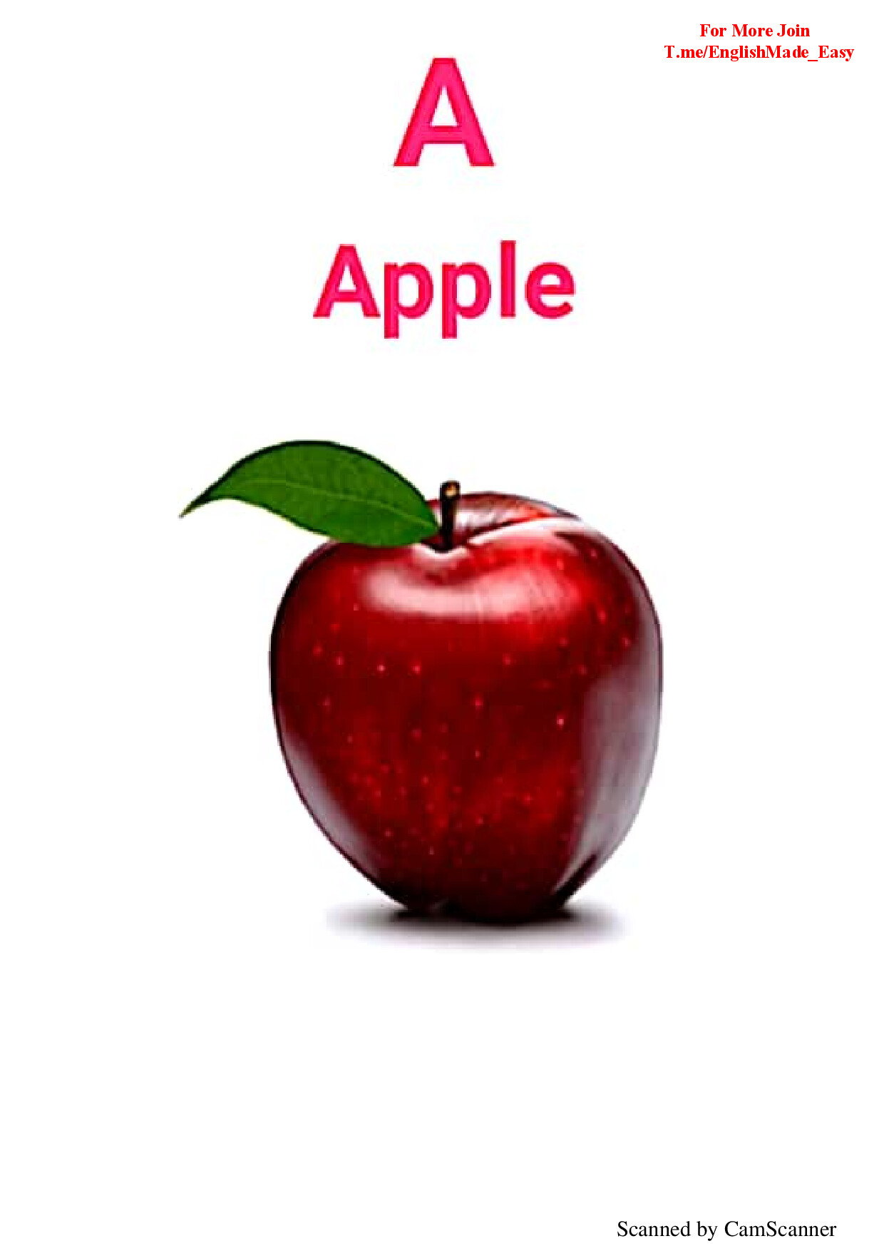 A TO Z FRUITS NAME