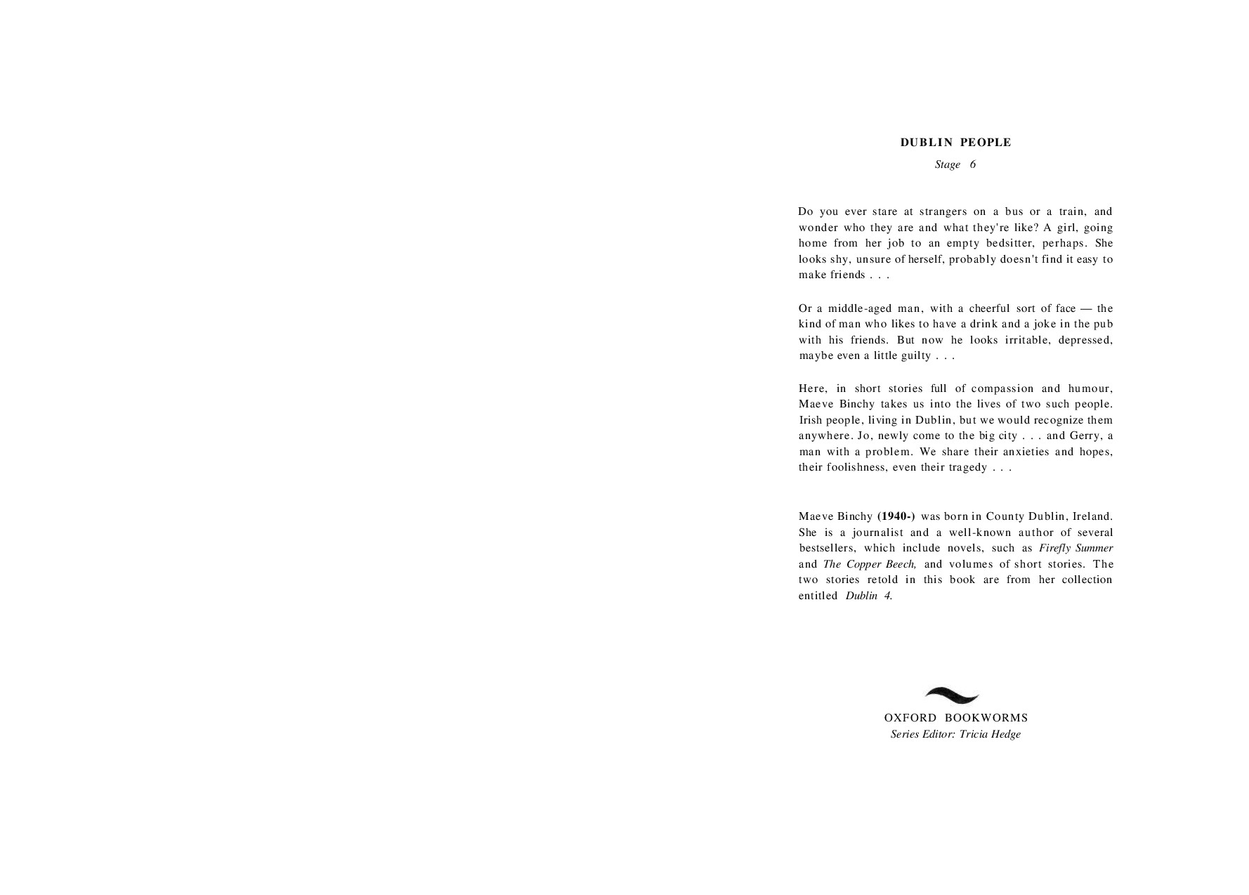DUBLIN PEOPLE