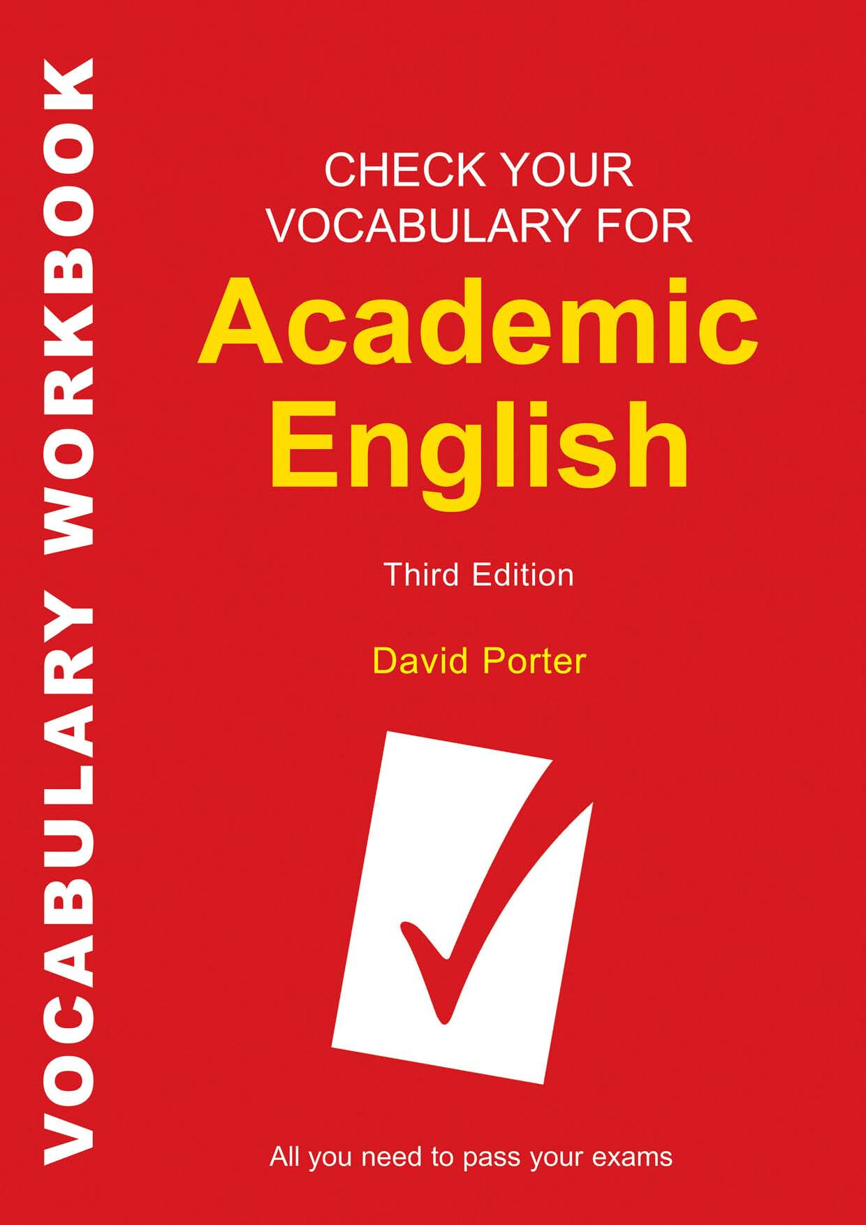 CHECK YOUR ENGLISH VOCABULARY FOR ACADEMIC ENG