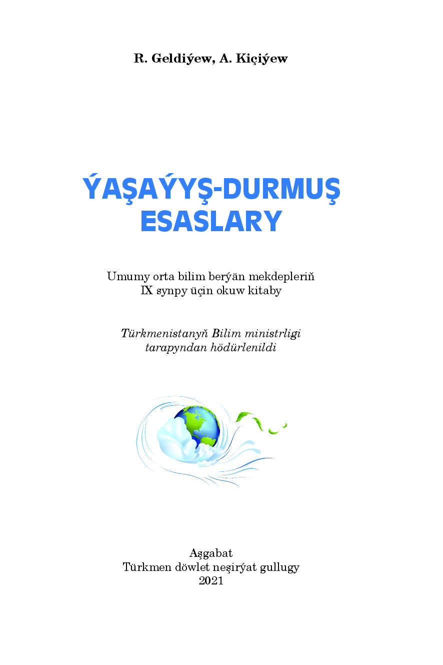 ýAşAyyş Durmuş Esaslary Iх Synp   2021