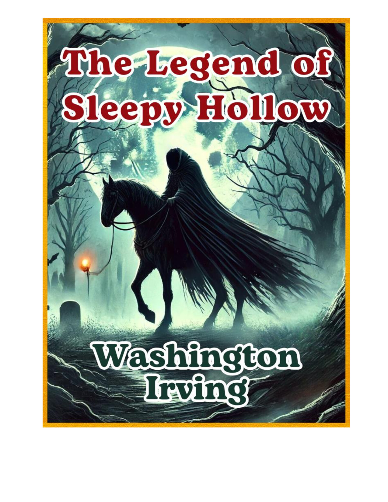 THE LEGEND OF SLEEPY HOLLOW BY WASHINGTON IRVING PDF BOOK