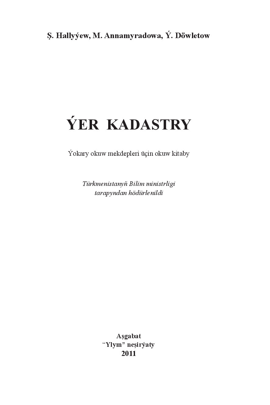 ÝER KADASTRY