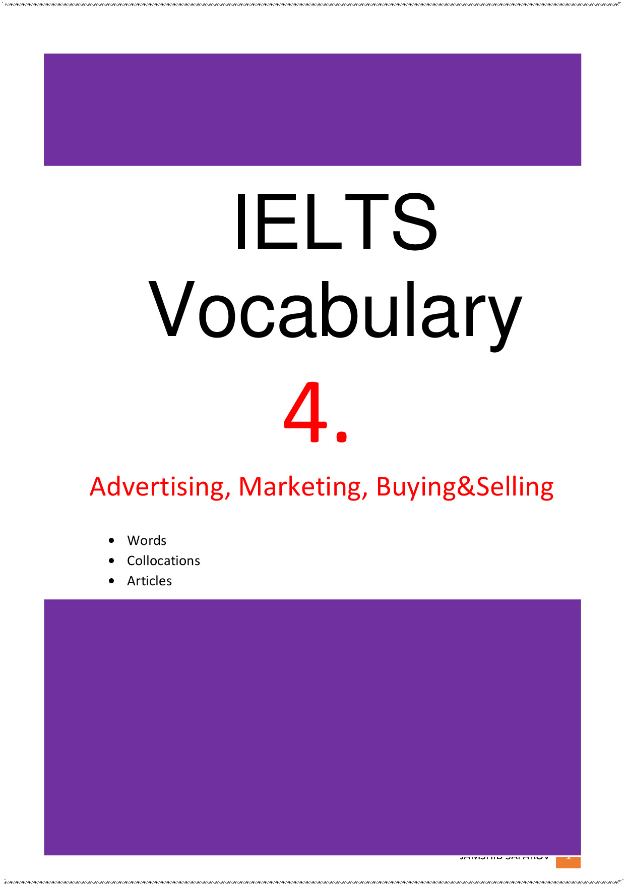 VOCABULARY 2