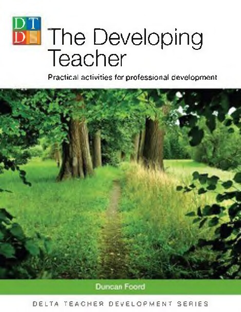 DELTA TEACHER DEVELOPMENT DEVELOPING TEACHER PRACTICAL ACTIVITIES