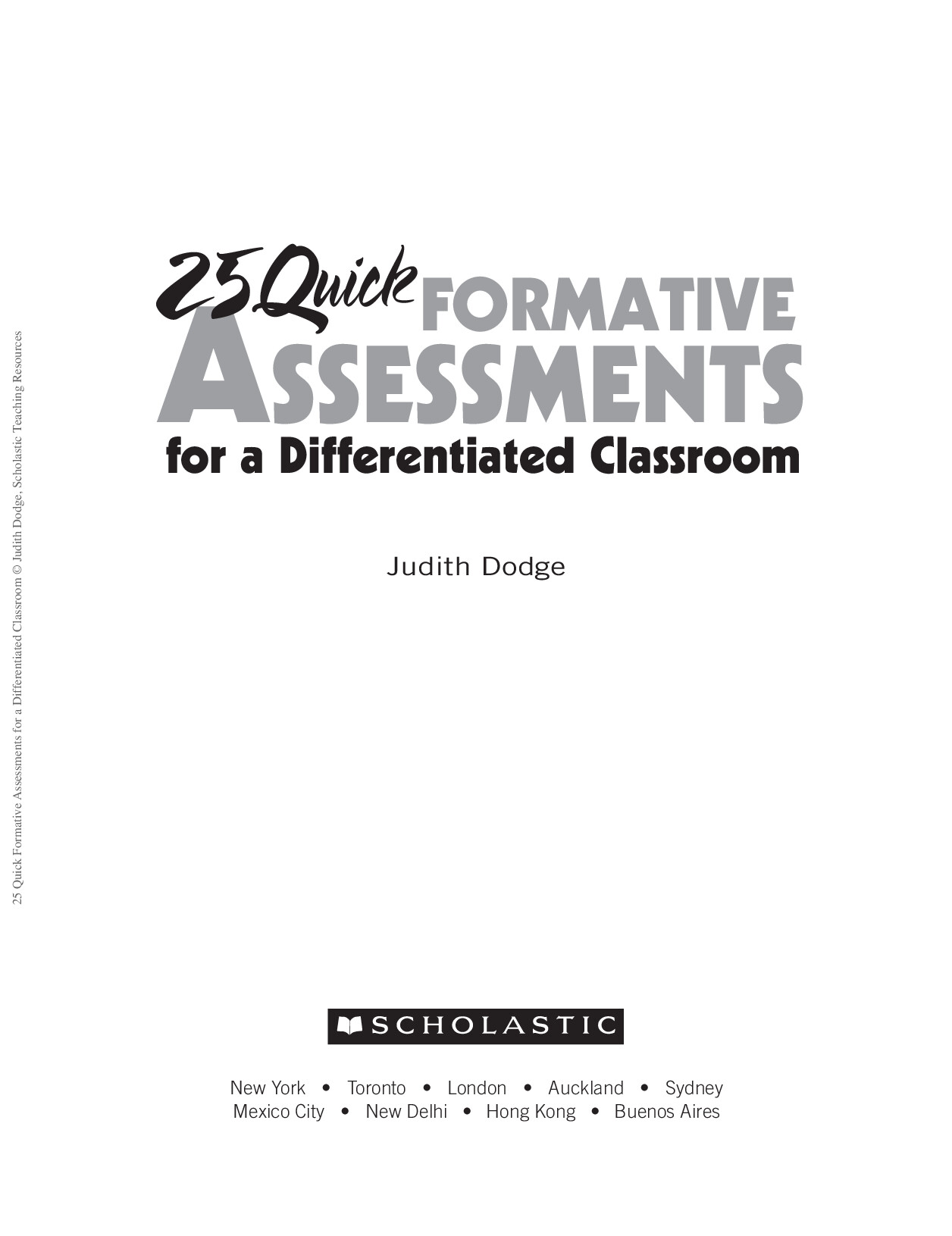 FORMATIVE ASSESSMENTS