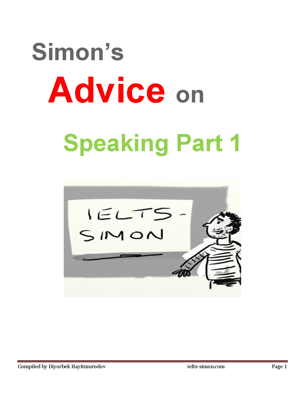 NEW SIMON PART 1