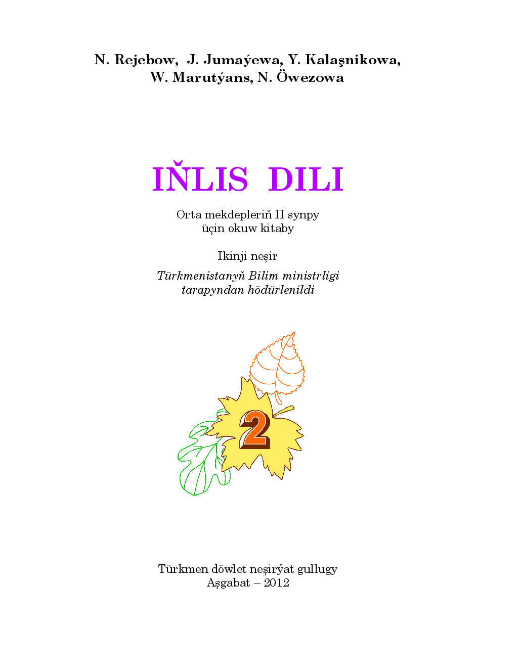 EGNLISH 2 KLASS
