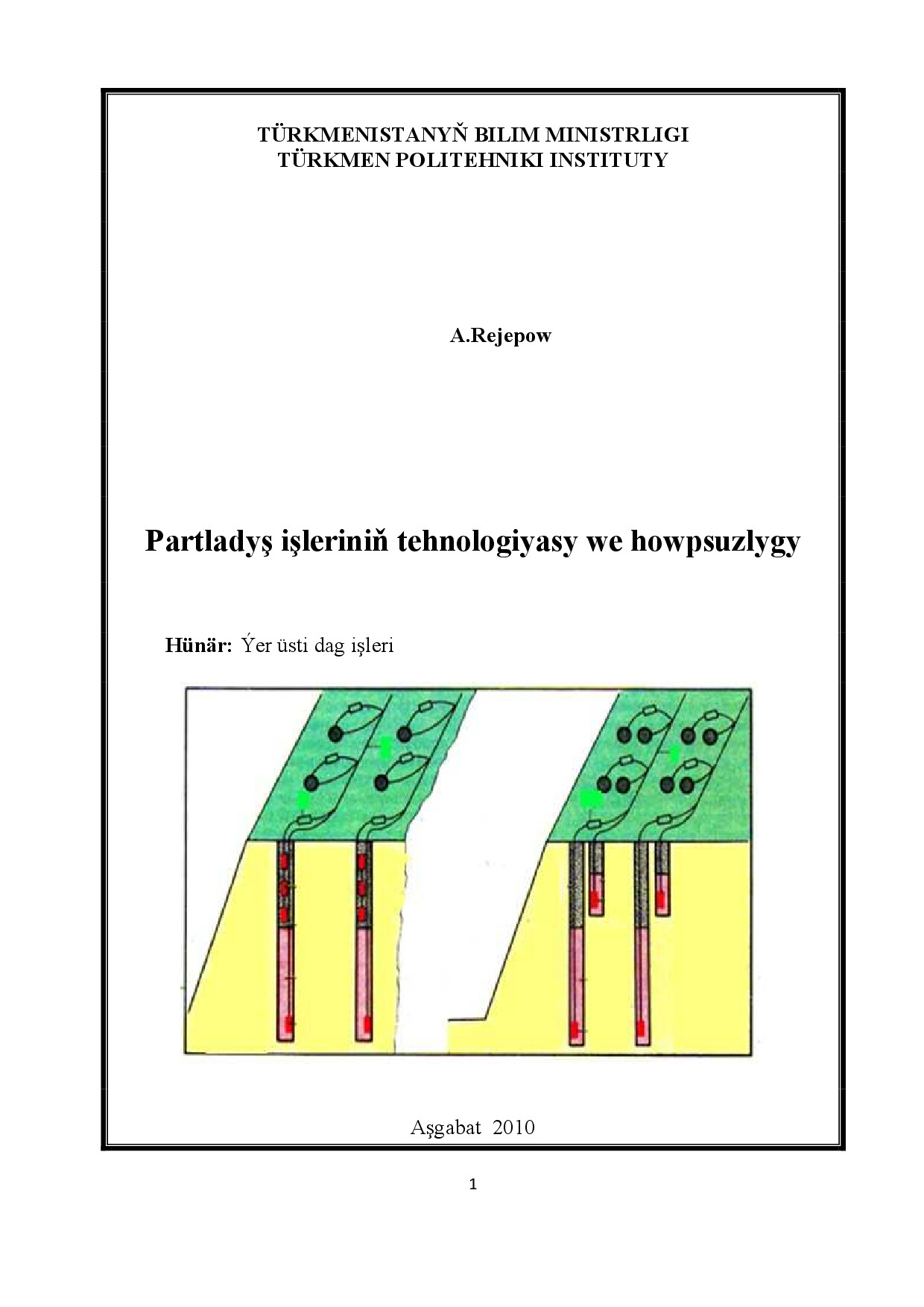 PARTLADYŞ IŞLERINIŇ TEHNOLOGIÝASY WE HOWPSUZLYGY