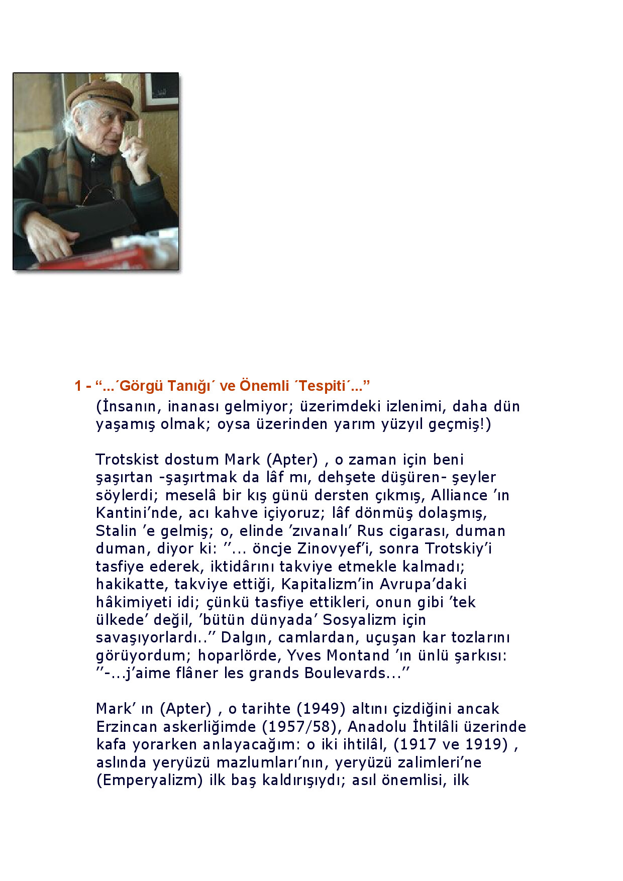 GÖRGÜ TANIĞI