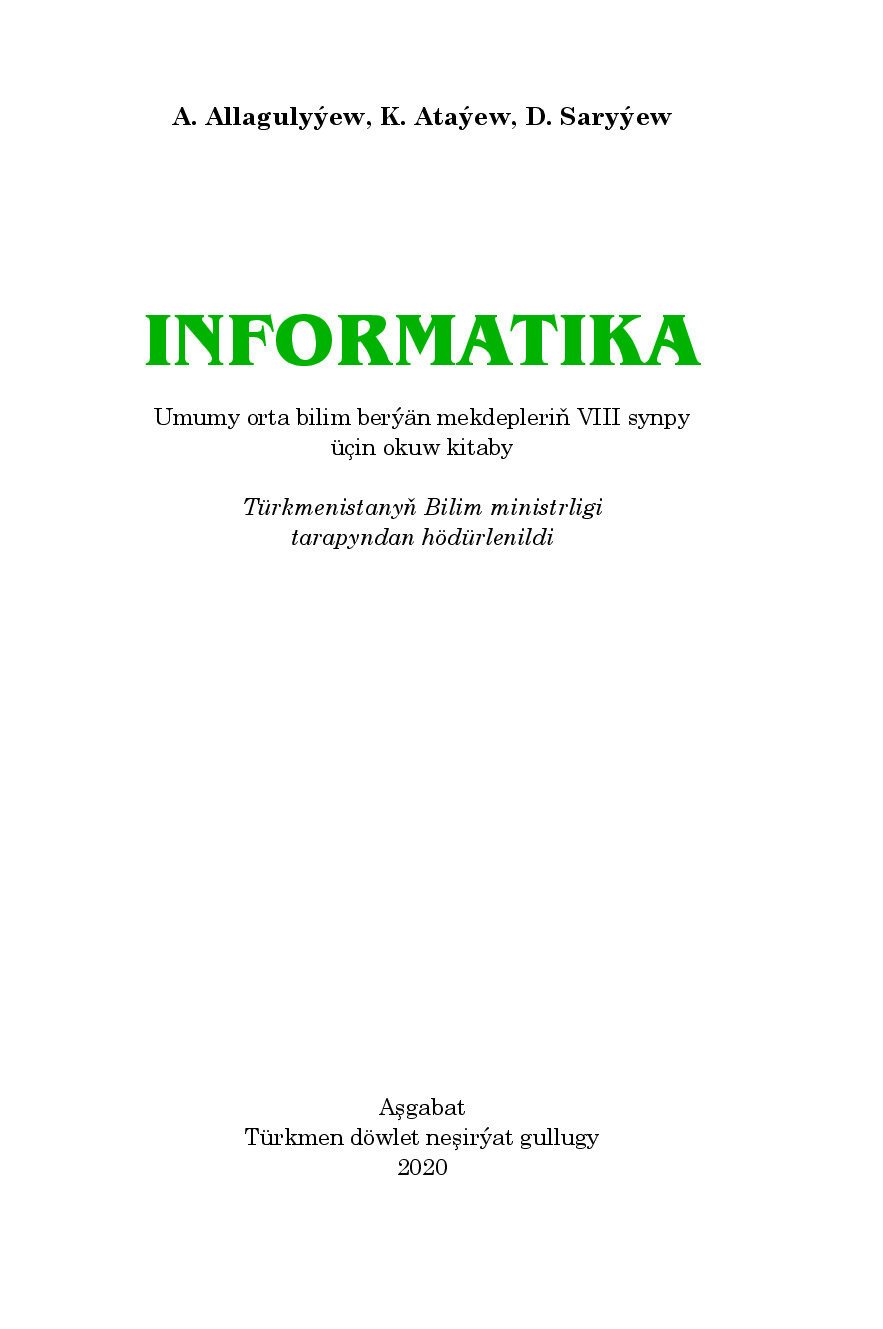 INFORMATIKA 2020