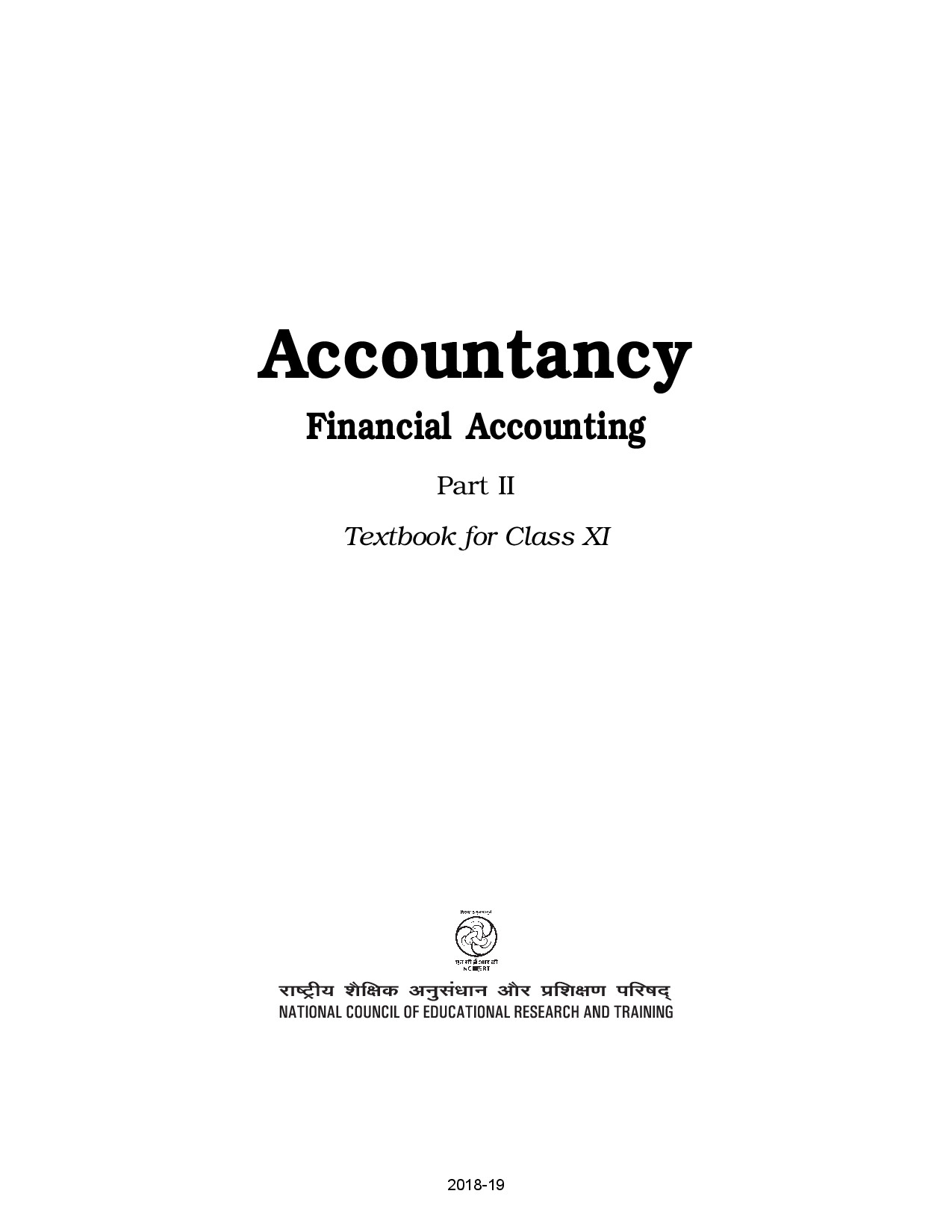 NCERT CLASS 11 ACCOUNTANCY PART 2