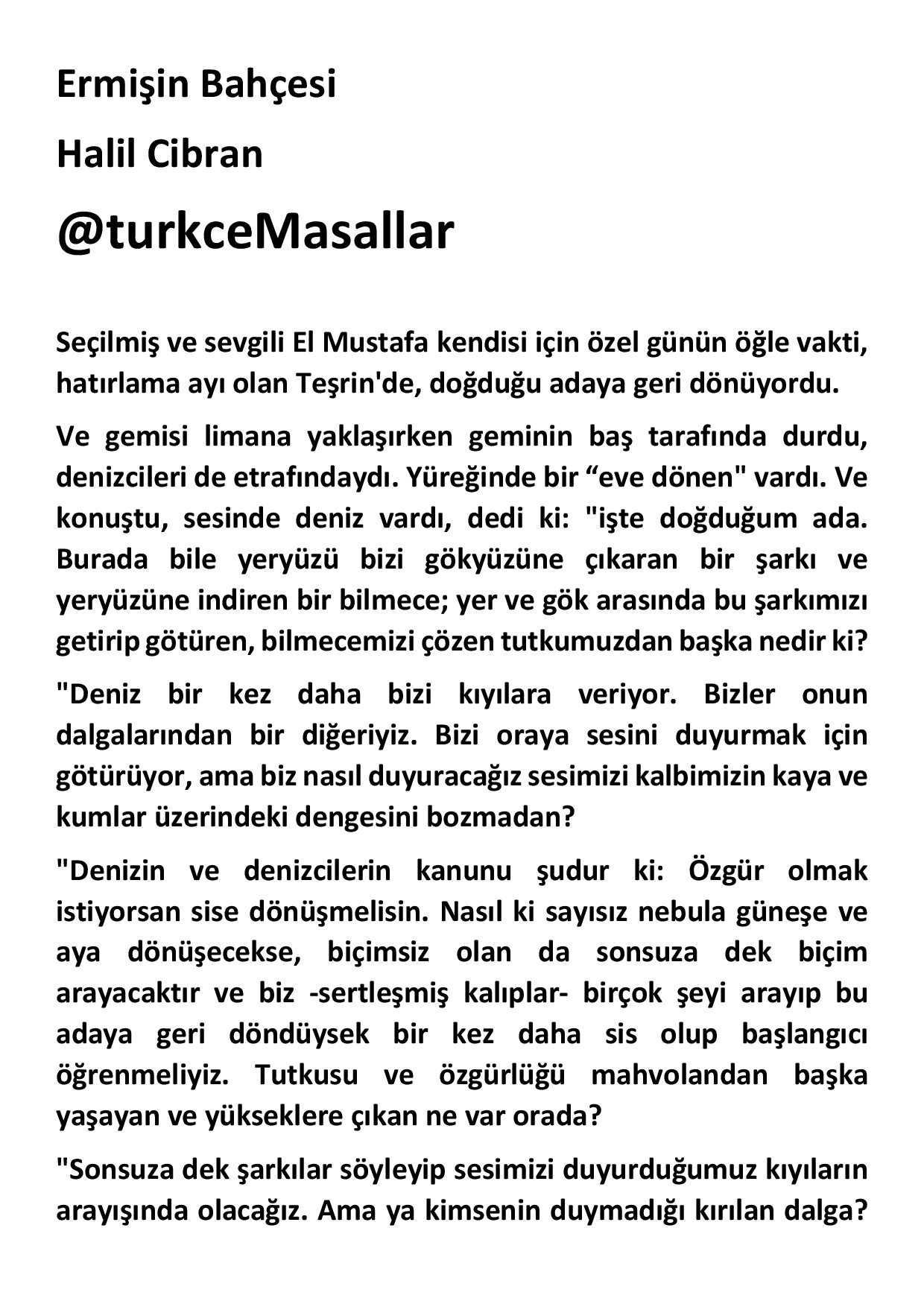 ERMIŞIN BAHÇESI