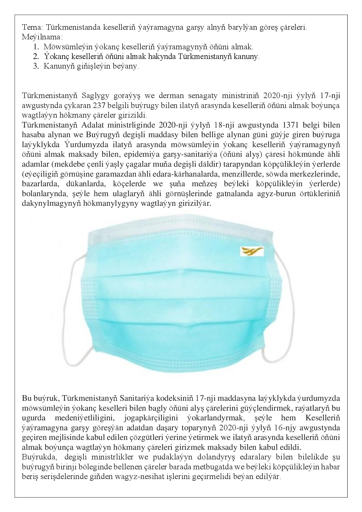 ÝOKANÇ KESELLERE GARŞY GÖREŞMEK